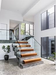 You can mount a handrail to a wall or they can be integral to the design of your staircase. 75 Beautiful Small Staircase Pictures Ideas April 2021 Houzz Au