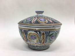 Mid Century Swedish Ceramic Bowl With A Lid By Laholm Pottery Scandinavian Ceramic Ceramic Bowls Ceramics