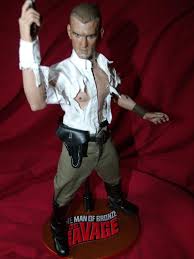 Custom 1 6 Doc Savage Custom Figure By Marshall Made Collectibles Custom Action Figures Marshall Action Figures