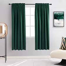 We did not find results for: Amazon Com Donren Emerald Green Blackout Thermal Insulating Window Curtain Drapes For Living Room With Rod Pocket 42 W X 72 L 2 Panels Home Kitchen