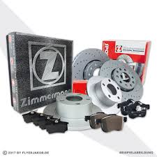 Vw golf 6 (fünftürer) technische daten. Zimmermann Bremse Bremsen Sport Bremsscheiben Vorne Hinten Vw Golf 6 2 0 Gti Ebay