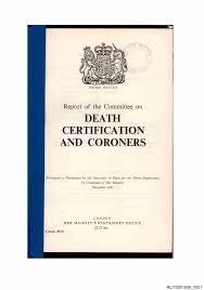DEATH CERTIFICATION AND CORONERS