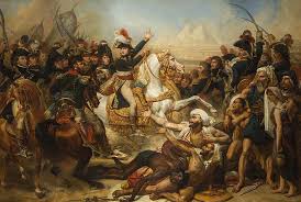 (46.4 x 38.1 cm) classification: Napoleon Bonaparte Haranguing The Army Before The Battle Of The Pyramids 1798 Painting By Antoine Jean Gros