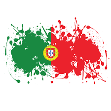 Portugal Flag Ink Splatter In 2021 Ink Splatter Portugal Flag Free Clip Art