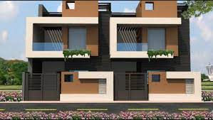 Fyi Best Row House Design Row House Design Duplex House Design Small House Design Exterior