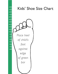 Printable Toddler Shoe Size Chart Prntbl