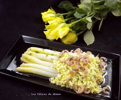 Asperges A La Flamande Aux Crevettes Grises