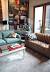 Mismatched Leather Furniture