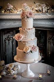 Glamorous Lace Wedding Cake By Mama Cakes Cumbria Wedding Cake Display Lace Wedding Cake 25 Anniversary Cake