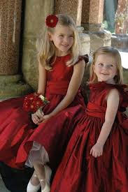Home For The Holidays Red Flower Girl Dresses Flower Girl Outfits Flower Girl Dresses