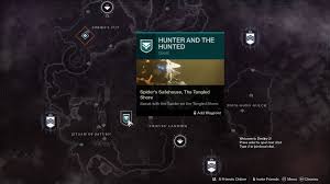 Sam has been running from her past her entire life but when she returns to byzantium. Hunter And The Hunted Destiny 2 Guide