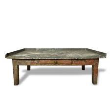 Dealers and more all antiques furniture. Antique French Coffee Table With Zinc Top Weisshouse