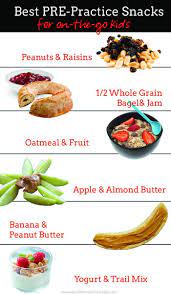 Best Pre Post Practice Snacks For Soccer Players Food For Fuel