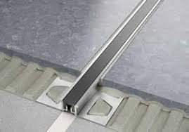 Vinyl flooring can be punctured easily with very sharp objects, such as dropping a kitchen knife or sliding a metal leg chair on top of the vinyl. Metal Edging Transitions And Thresholds