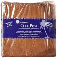 Peat moss retains water much better than average soils, which increases the absorbency of any potting mixes and garden soils that use peat moss. Super Moss 23291 Coco Peat Soil Small Bale 2 33 Ft3 Buy Online In Guernsey At Guernsey Desertcart Com Productid 14403697