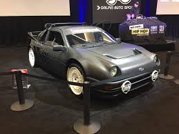 Ken Blocks Ford Rs200 I Saw This At The Los Angeles Convention Center Hoonigan This 1986 rs200 evolution is more than your average daily driver. ken blocks ford rs200 i saw this at