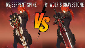 Serpent Spine Diluc - Wolfs Gravestone Alternative. : R/Genshin_Impact