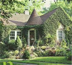 Ivy Covered Cottage With A Turret Dream Cottage Romantic Cottage Cottage Garden