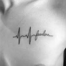 Black tattoos will never go out of style, so you can boldly choose them! 20 Fearless Tattoo Designs For Men Powerful Word Ink Ideas