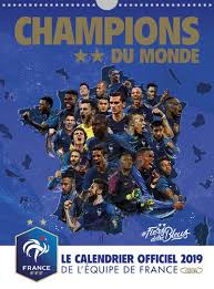 La ffg ambitionne de performer au niveau international retrouvez dans cette rubrique toutess les informations sur les équipes de france. Champions Du Monde Le Calendrier Officiel 2019 De L Equipe De France Cartonne Federation Francaise De Football Achat Livre Fnac