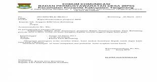 Mengingat pentingnya rapat yang diadakan, tentu diharapkan agar semua peserta yang diundang dapat hadir. Surat Undangan Bpd