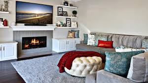 Floor plans with fireplaces make warm entertaining easy. Tv Over The Fireplace Living Room Interior Youtube