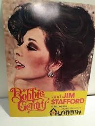 Las Vegas Concert Playbill/Giant Postcard Bobby Gentry