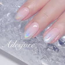 お持ち込みネイル シンプルなユニコーングラデ 本厚木ネイルサロン ailesjoreエルジョワ nails japannail japan nailartist instanails naildesign gelnails f4f 젤네일 네일 指甲 マニキュア ネイルのアイデア ネイルデザイン