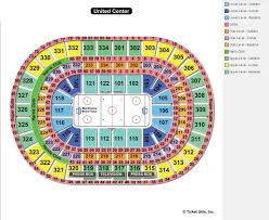 United Center Chicago Il Seating Chart View