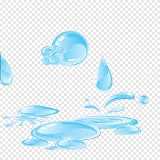 Apakah anda mencari gambar tetesan air kartun png atau vektor? Gelembung Dan Tetesan Air Air Menggambar Genangan Air Dan Tetesan Air Biru Bahan Png Png Pngegg