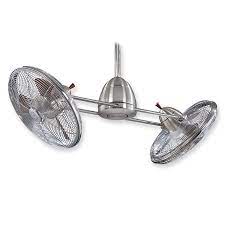 If you have grown tired of the standard ceiling fan this is a fine alternative that has found inspiration in fan designs of the past. Minka Aire Gyro F602 Bn Ch 42 Double Motor Ceiling Fan