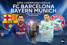 Uefa Champions League Quarter Final Starting Xi Fc Barcelona Vs