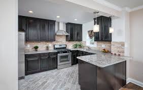 37 L Shaped Kitchen Designs Layouts Pictures Light Grey Kitchens Dark Kitchen Cabinets Dark Cabinets