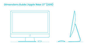 The base configuration has been the most popular. Apple Imac 27 2019 Dimensions Drawings Dimensions Com