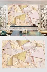 3d Modern Minimalist Geometric Mosaic Marble Tv Background Wall Pikbest Decors 3d Models Wall Decor Modern Modern Minimalist Decor Marble Mosaic
