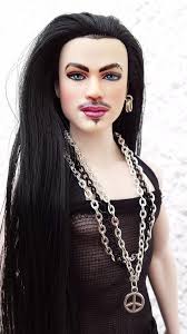 ❤ KEN BARBIE REROOT LONG HAIRS REPAINT MUSE OOAK DOLL COLLECTOR BY CIPRIANO  ❤