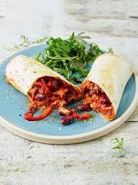 Bean Wrap Vegetables Recipes Jamie Oliver Recipes Recipe Recipes Fresh Vegetable Recipes Burritos Recipe