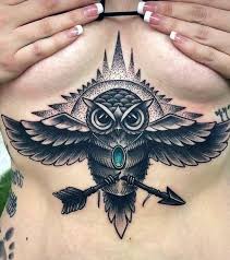 Eulen Tattoo Tattoo Ideen Tattoo Vorlagen Sternum Tattoo