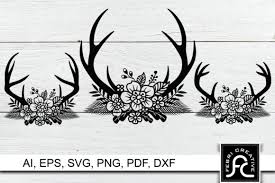 Download Horn Flower Paper Cut Design Svg Dxf Graphic By Febri Creative Creative Fabrica