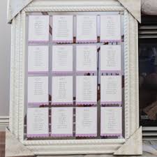 Wedding Table Plan Ideas Mirror Taintless Instructions Diy