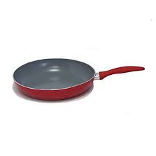 Gourmet Chef Jl 220b 8 Inch Diameter Red Black Eco Friendly Non Stick Ceramic Fry Pan Gourmet Chef Ceramics Pan