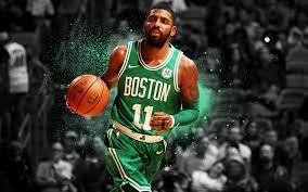 Download Wallpapers Nba Kyrie Irving Art Basketball Stars Boston Celtics Basketball Besthqwallpapers Com Boston Celtics Basketball Irving Wallpapers Kyrie Irving Celtics