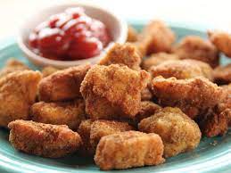 I used skim milk to coat the chicken pieces, instead of butter, before coating with the mixture, and i used the cooling racks on top of a cookie sheet to place the nuggets on, so they would be crisp on both sides. Chicken Nuggets Recipe Mcdonald S Chicken Nuggets At Home