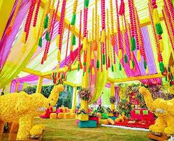 Cool arts and crafts ideas. Mehendi Celebration Unique Decor Ideas