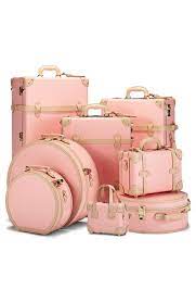 The Correspondent Deluxe Hatbox Nordstrom In 2021 Pink Luggage Sets Pink Luggage Luxury Luggage
