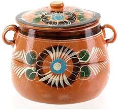 There are also reviews all over the web attesting to their superior cooking abilities. Amazon Com Mexican Handmade Cooking Pot Made Of Clay Terra Cotta Pot Traditional Designs Assorted Designs Cooking Pot Kitchen Dining