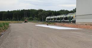 Photo Le groupe CAF aménage quatre nouvelles voies pour ses trains en ...