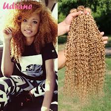 If you need to increase the volume of your. 7a Brazilian Blonde Curly Hair Extensions Honey Blonde Remy Human Hair Weave 3pcs Kinky Curly Blonde Virgin Hair New Year Deals Hair Cut Hair Weavehair Accesories For Kids Aliexpress