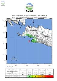 Cuaca hari ini 14 januari 2021: Banten Kembali Diguncang Gempabumi Tidak Berpotensi Tsunami Bmkg