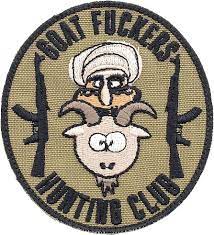 LA PATCHERIA Goat Fuckers Hunting Club : Amazon.de: Sport & Freizeit